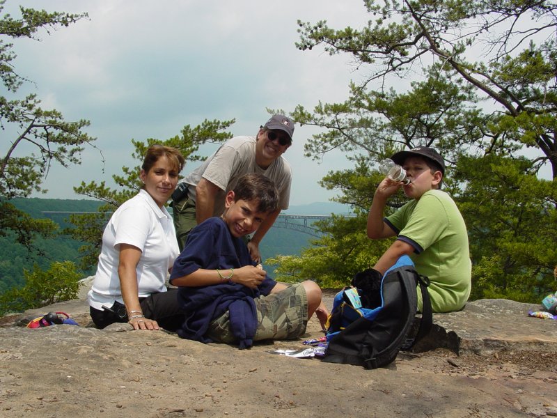 Provenchers on Long Point near New River Gorge