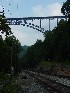 New River Gorge Bridge from Tunney Hunsaker Bridge