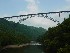 New River Gorge Bridge from Tunney Hunsaker Bridge
