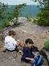 Lunch at Long Point with Maria, Tom and Ted