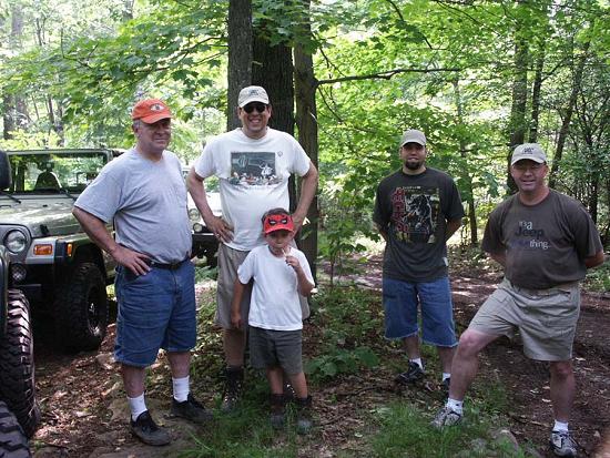 The Gang (Bill, Paul, Ted, Joel, Carl) - Click to Enlarge