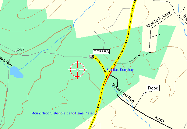 Mt Nebo Cache Area