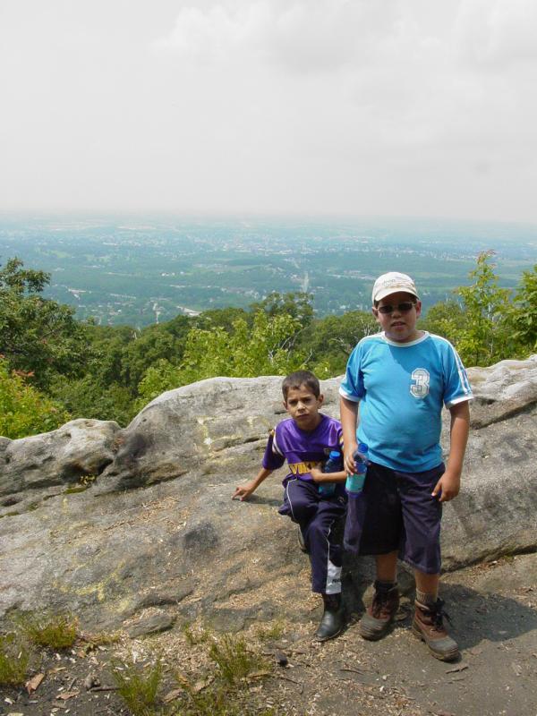 Tom and Ted at the Top