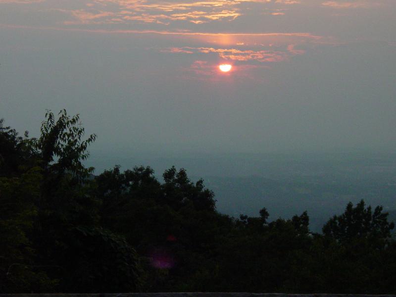 Sunset at Mt. Summit Cache
