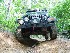 Jeep near Scattered Remains