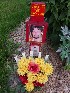 Memorial near cache location