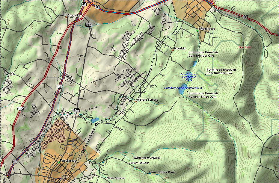A Day of Caching in Fayette County - Click to Enlarge