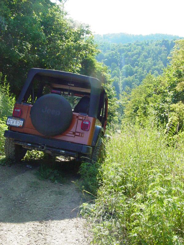 About to go down the hill - Click to Enlarge
