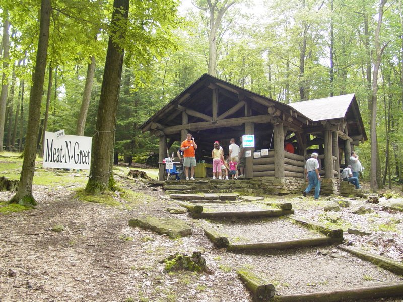 Cooper's Rock Pavilion - Click to Enlarge