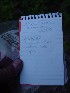 Log for Laurel Point Falls Cache