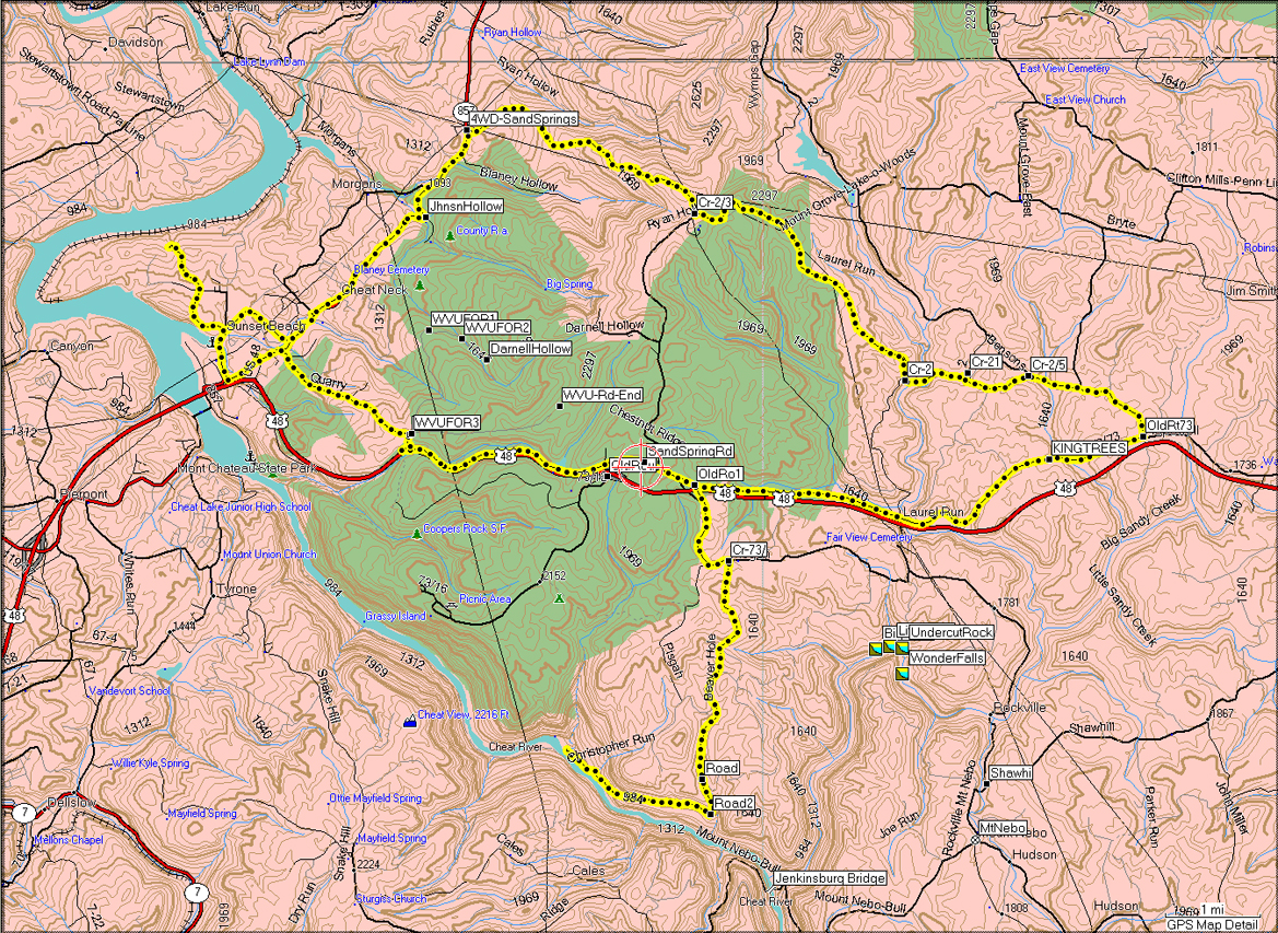 Big Loop - Sandy Springs and Beaver Hole