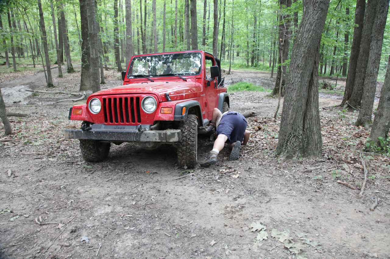 Sam Checks his Skid