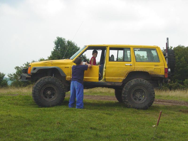 My kids exploring the beast - Click to Enlarge