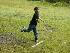 Tom playing Horseshoes