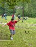 Ted playing Horseshoes