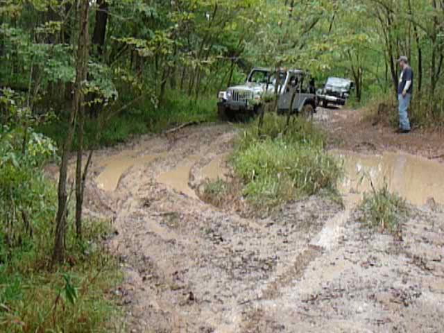 Movie: P1000123.MOV Mud hole on the way back from Scattered Remains