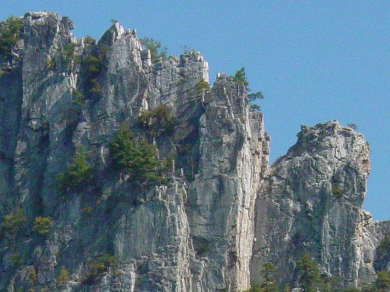Seneca Rocks - Click to Enlarge