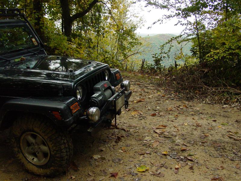 Jeep on Big Mountain - Click to Enlarge