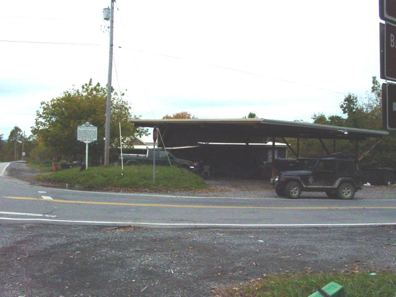 Jeep near Geographic Center of West Virginia - Click to Enlarge