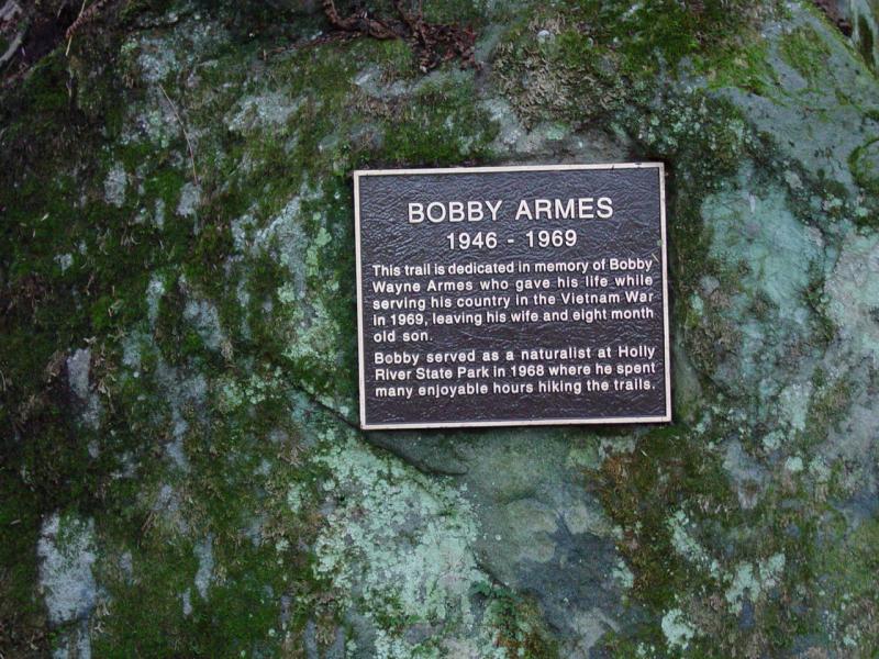 Memorial Plaque - Click to Enlarge