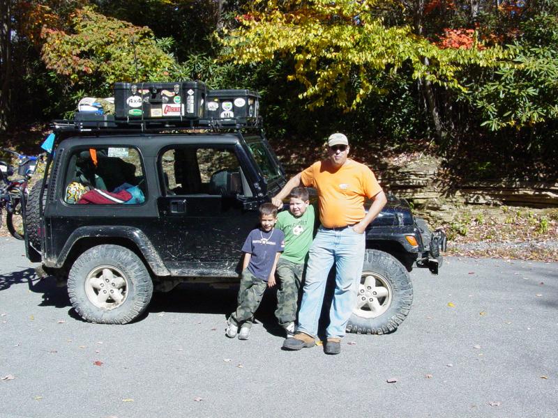 Tomi, Teddy, and Dad (Paul)