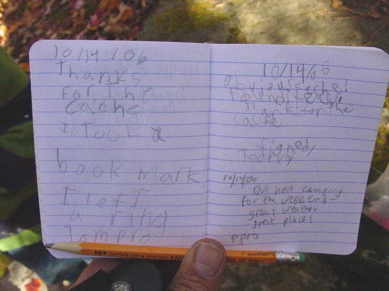 Signed the log at GCJHQZ DOLLY SODS SOUTH