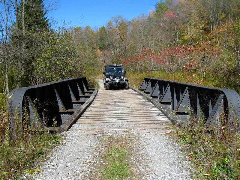 Bridge over Rail Trail
