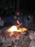 And the pyro used accellerant