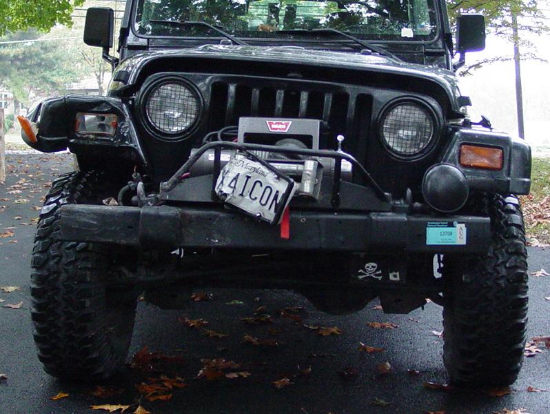 Jeep Front Damage - Click to Enlarge