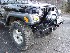 Front end with new bumper, shackles, flares, winch