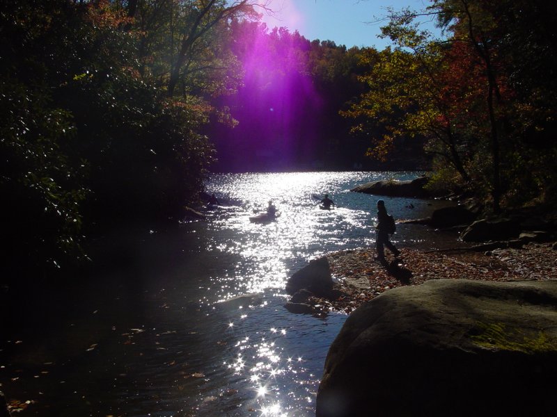 Kayak Group at Quarry Run