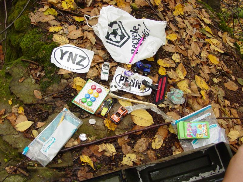 Cache Contents - Click to Enlarge