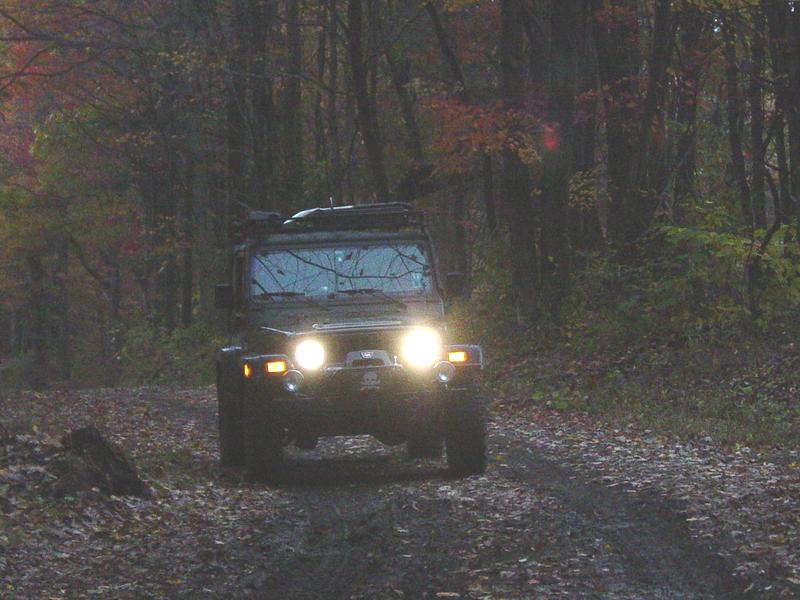 Jeep on Sumey Road - Click to Enlarge
