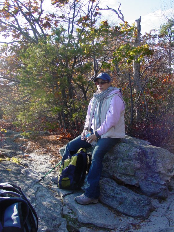 Maria on Eagle Rock