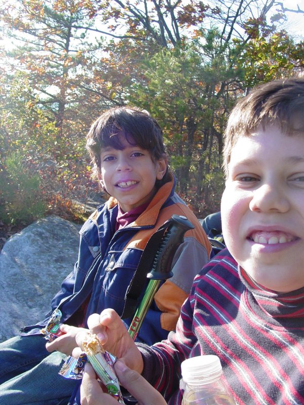 Tom and Ted on Eagle Rock
