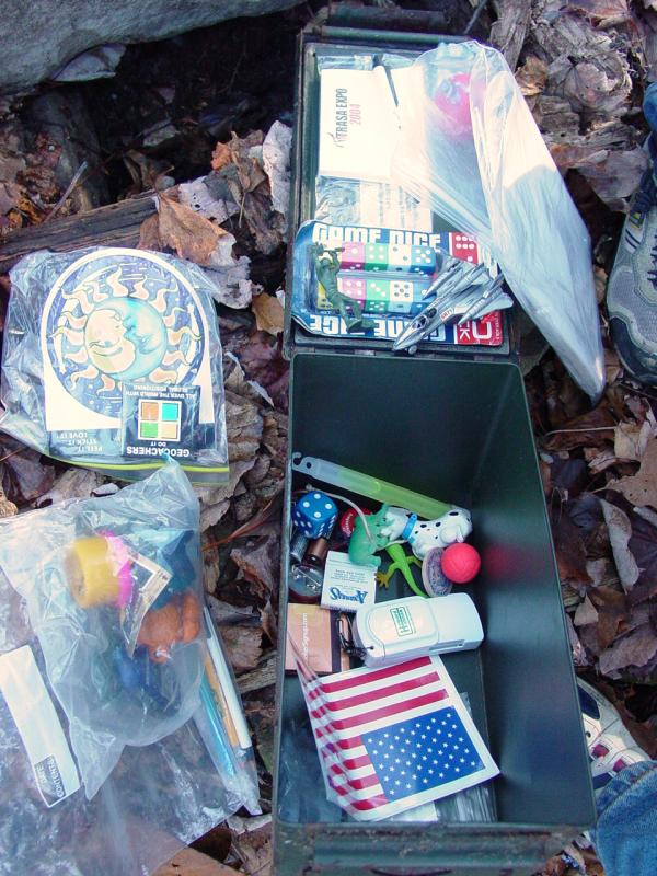 Cache Contents - Click to Enlarge