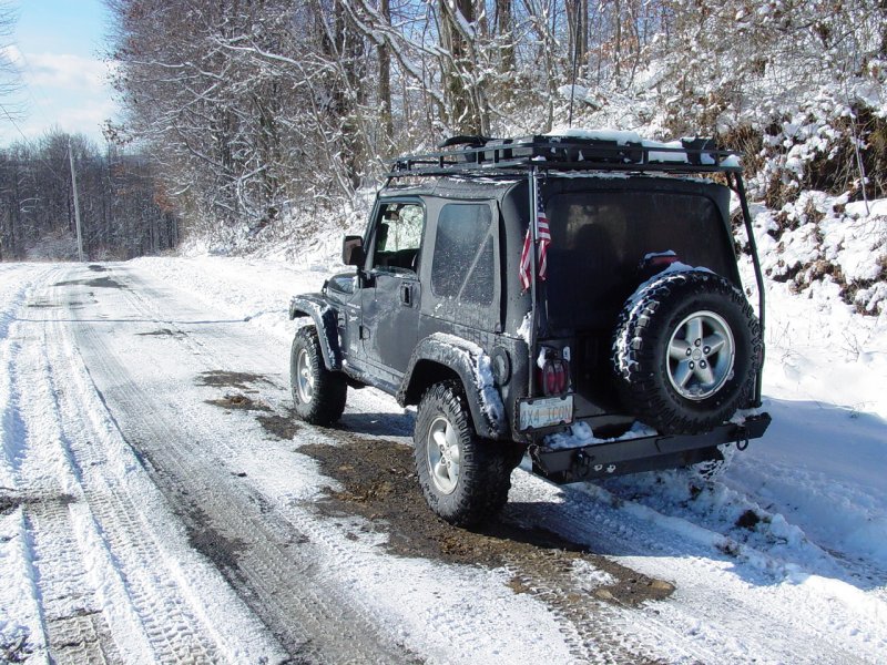 Jeep at Pisgah