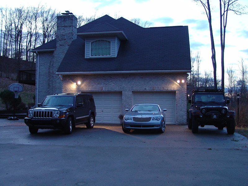 Commander, Crossfire, Wrangler