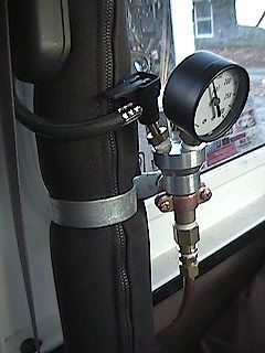 Schrader Valve, Safety Valve, Pressure Gauge