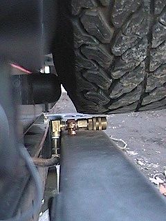 Rear Outlet below Spare
