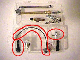 Fittings in container
