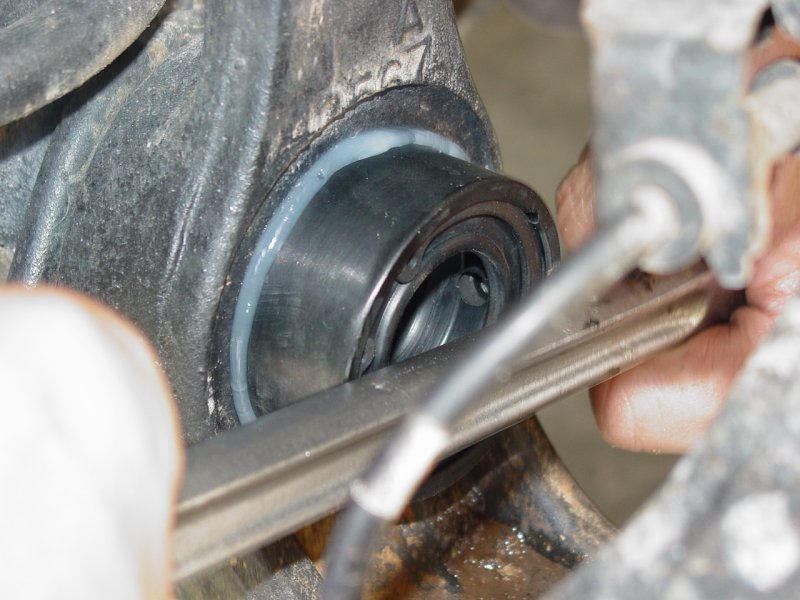 Installing Tube end seal