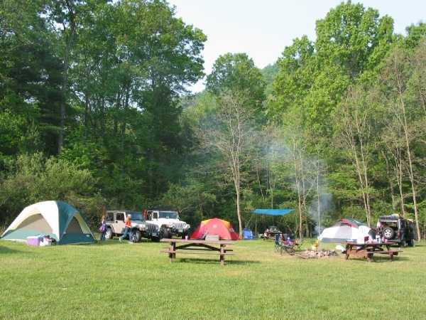 Brandywine Campground Overflow Area - Click to Enlarge