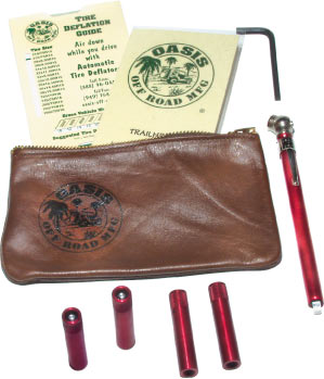 Trailhead automatic tire deflator set