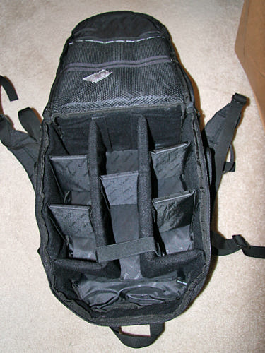 Canon Deluxe Photo Backpack 200EG for Canon EOS SLR Cameras (Black with Green Accent)
