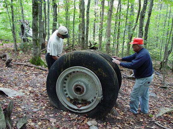 B-52 Crash Site Parts
