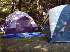 Moosehead Family Campground - JJ and Carl's tents