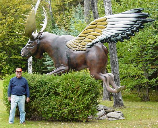 Leo with Moose Fly