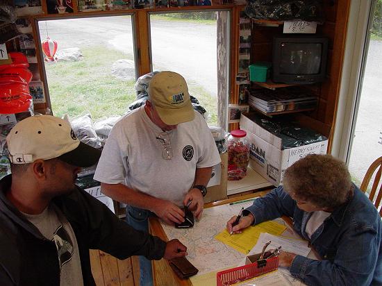 Checking in at 20 Mile Checkpoint