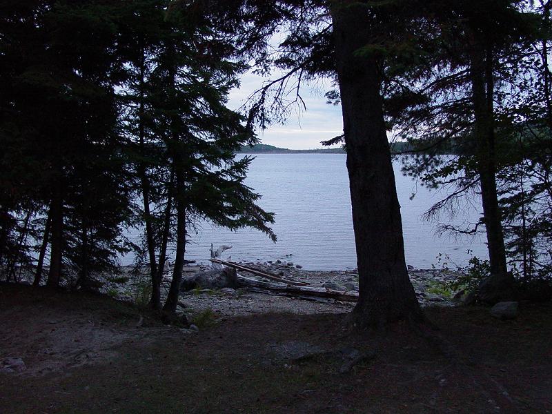 Camp on Round Pond - Click to Enlarge